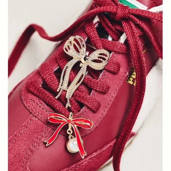 NWT Anthropologie Bow Shoe Charms - Picture 1 of 2